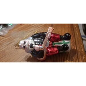 Rockin' Nick" Santa Claus Christmas ornament 4" Tall